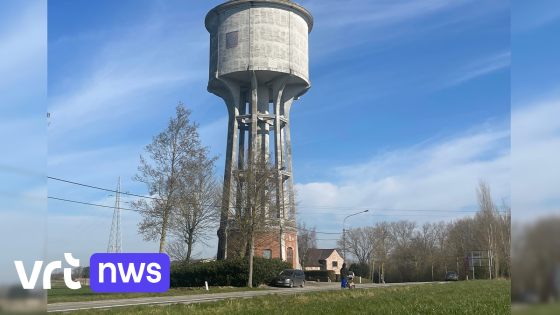 Laatste watertoren van Ieper staat opnieuw te koop, als te verbouwen vakantiewoning: "Dit is vrij uniek in ons land"