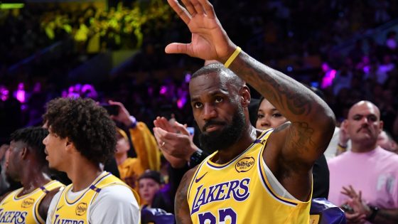 LeBron James rises to No. 3 on all-time games played leaderboard