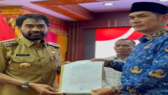 M Nasir Syamaun Gantikan Alhudri Jadi Plt Sekda Aceh