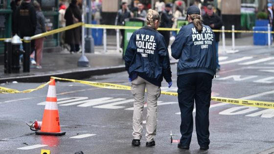 Man set on fire in New York City's Times Square