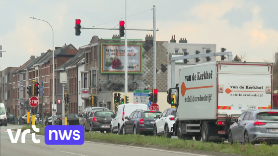 Nieuwe verkeerslichten zorgen voor files in Lier, AWV past regeling aan