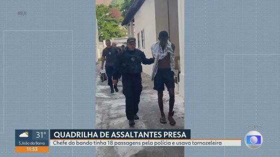 Preso pela polícia, ladrão esperava tornozeleira descarregar para assaltar vítimas na Zona Sul do Rio - G1