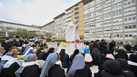 Pope had quiet night, continues to rest at Gemelli hospital