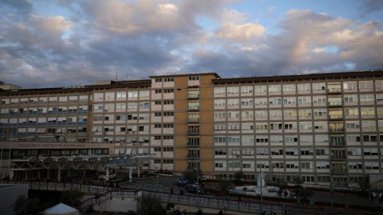 Pope Francis slept well through the night at Gemelli hospital