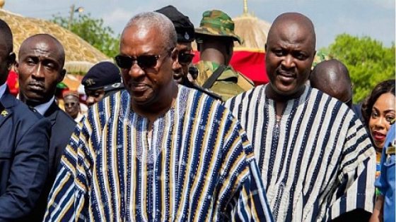 President John Mahama, Ibrahim Mahama visit family of late businessman Asoma Banda