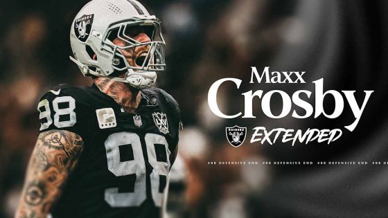 Raiders sign DE Maxx Crosby to multi-year extension