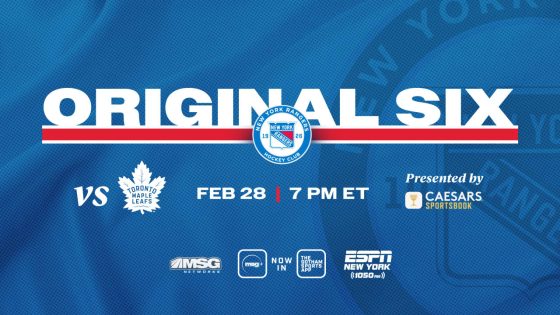 Rangers vs. Maple Leafs: Pregame Notes