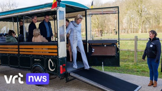 Koninklijk bezoek in Brugge: koningin Mathilde brengt bezoek aan zorgorganisatie 'Ons Erf'