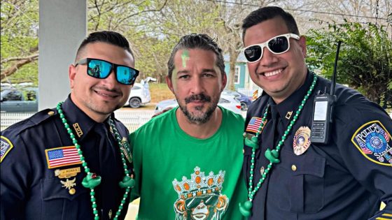 Shia LaBeouf joins Slidell parade for St. Patrick's Day celebration