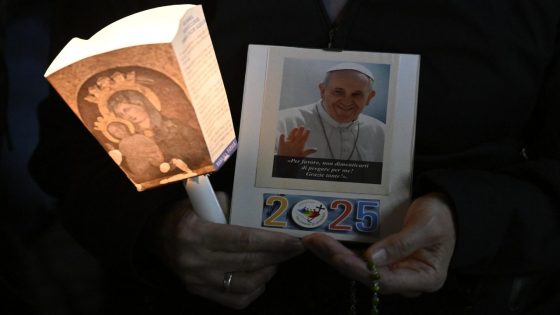 Nightly Rosary for Pope's health returns to St. Peter's Square