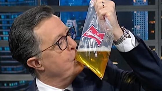 Stephen Colbert Sacks Trump's Tariffs Toll With Memorable Visual