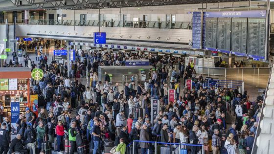 Strike at Germany's Hamburg Airport affects more than 40,000 passengers : NPR