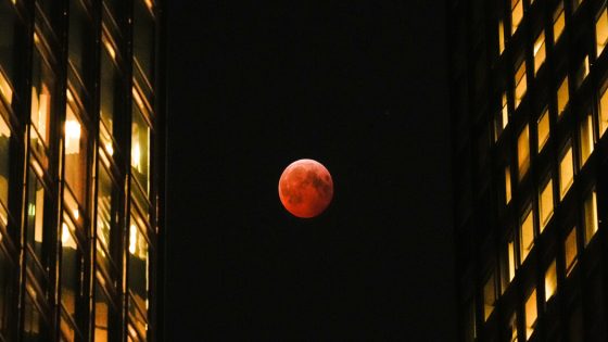 Photos Show Blood Moon Lunar Eclipse Around the World