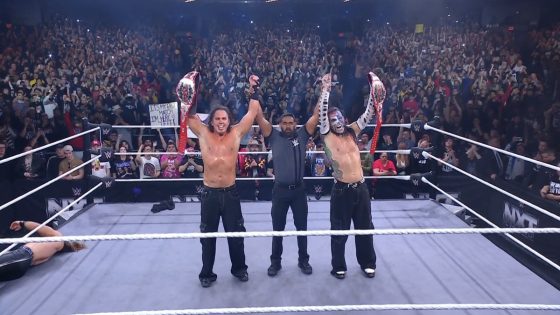 TNA champs beat NXT champs on a WWE booked show