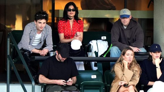 Timothee Chalamet, Kylie Jenner latest celebrities to watch Indian Wells tennis