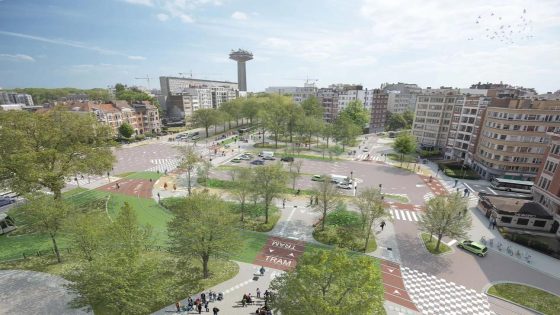 Stedenbouwkundige vergunning voor nieuw Meiserplein: twee aparte kruispunten en 100 bomen