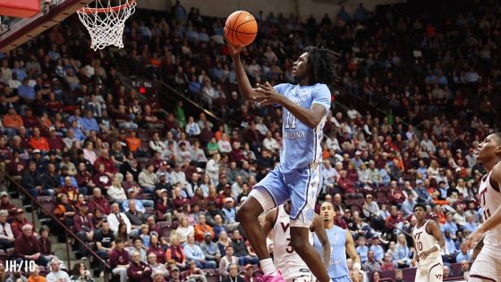 UNC Blasts Hokies, Runs Win Streak to Six