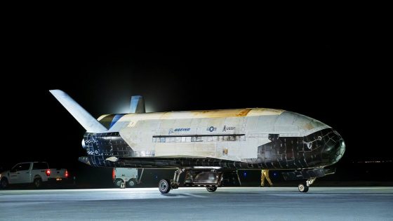 U.S. spaceplane deorbits after classified mission and lands in California