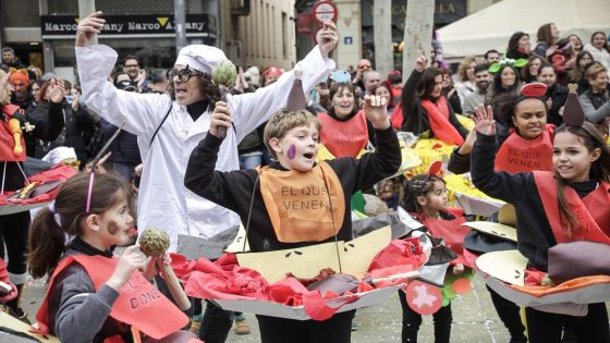 Rua de Carnestoltes infantil de Terrassa 2025