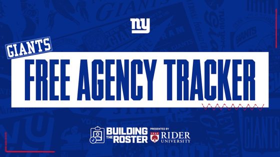 2025 New York Giants Free Agency Tracker