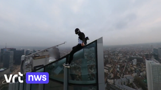 Youtuber reageert na hallucinant filmpje vanop toren in Brussel: "Alleen maar om veiligheidslekken aan het licht te brengen"