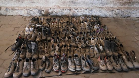 Dozens of shoes found in cartel stronghold raise fears of mass killings in Mexico.