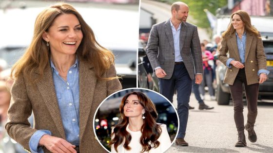 Kate Middleton debuts blond hair on wedding anniversary with Prince William