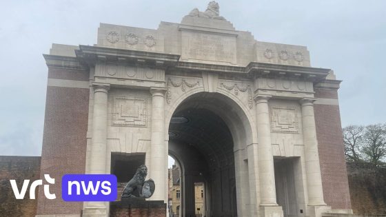 Restauratie Menenpoort in Ieper afgerond: monument klaar voor 100e verjaardag in 2027
