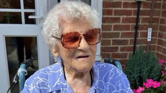 115-year-old British woman, now the world's oldest, gives her recipe to long life