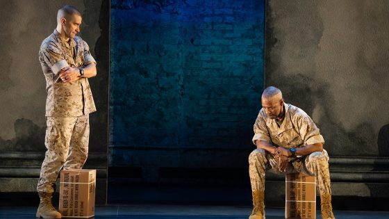 Jake Gyllenhaal and Denzel Washington in Othello