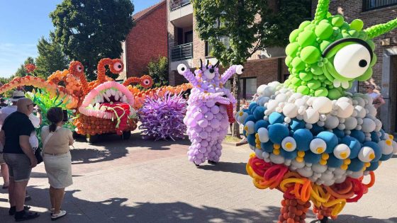 Logo hbvl50.000 toeschouwers voor spectaculaire O-parade in centrum van Genk