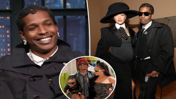 A$AP Rocky teases baby name for his and Rihanna's third child