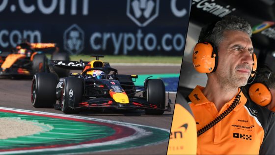 Andrea Stella admits McLaren were ‘a little surprised’ by Red Bull’s pace following Max Verstappen's Imola triumph