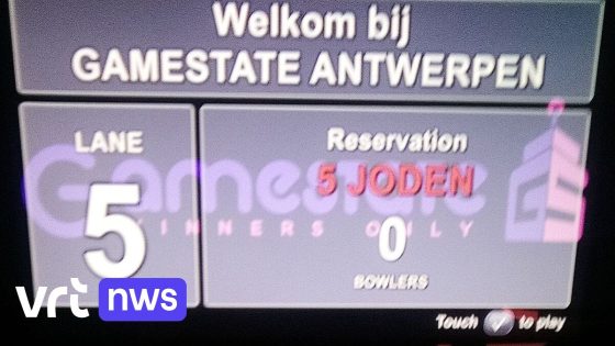 '5 Joden' op het scorebord gezet: gamehal in Antwerpen ontslaat 2 medewerkers 