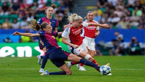 Arsenal vs Barcelona LIVE: Women’s Champions League final latest score and updates from Lisbon