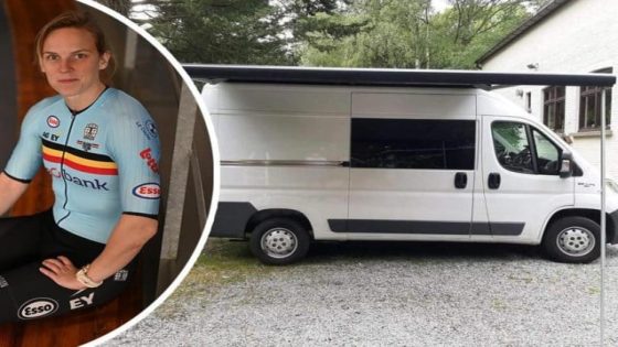 Omgebouwde camper van BMX-ster Elke Vanhoof gestolen tijdens eerste reis: “Twee jaar aan gewerkt om hem rijklaar te krijgen” (Dessel)