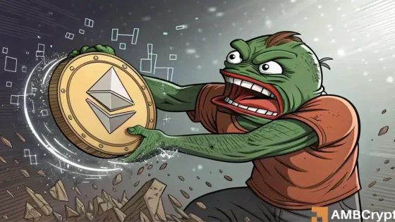 Bitcoin's cool-off results in Ethereum vs. PEPE: Here's why, and who's winning