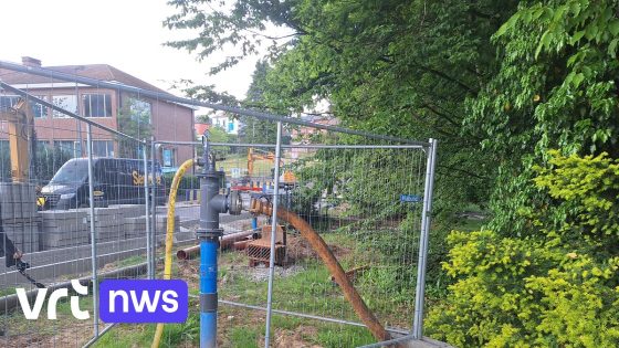 Opgepompt water van bouwwerven moet zoveel mogelijk worden hergebruikt: "Werf in Hoeilaart mooi voorbeeld van droogtebestrijding"