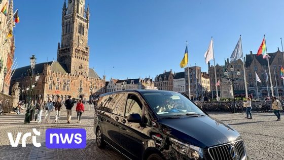 Geen taxi's meer op de Markt van Brugge: "Meer ademruimte voor toeristen en inwoners"