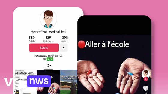 Via TikTok te koop voor 10 euro: Brusselse scholen zien steeds meer valse ziektebriefjes
