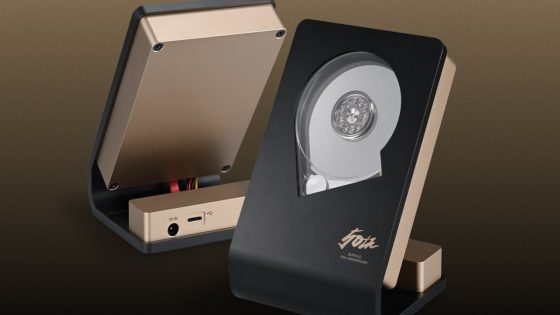 Buffalo put a window on its new hard drive so you can see it at work