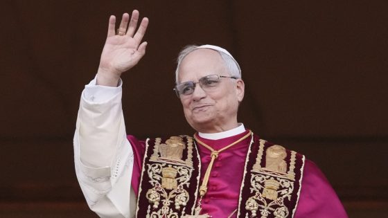 Transcript of Cardinal Robert Prevost's first speech as Pope Leo XIV : NPR