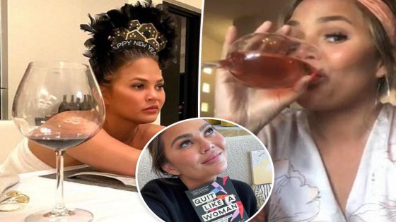 Chrissy Teigen admits she relapsed on alcohol
