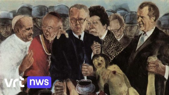 Hoe schandaalschilderij 'De kindervrienden' van Dees De Bruyne na 50 jaar weer boven water kwam