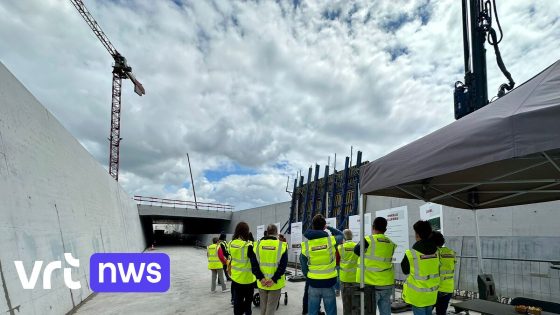 Buurtbewoners bezoeken werf N49-snelweg in Damme: "Weinig last van de werken, vooral bezorgd over plannen" - VRT