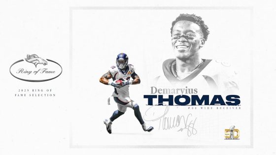 Demaryius Thomas elected to Denver Broncos Ring of Fame