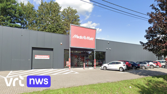 Dieven breken via dak binnen in Mediamarkt in Bierbeek en stelen verschillende elektrotoestellen