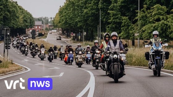 Distinguished Gentleman's Ride: netjes uitgedoste motards rijden door Antwerpen en de Kempen voor het goede doel