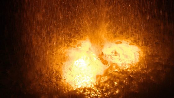 Volcano Leaking Lava