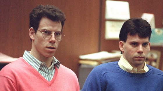 Erik Menendez, left, and Lyle Menendez in 1992.